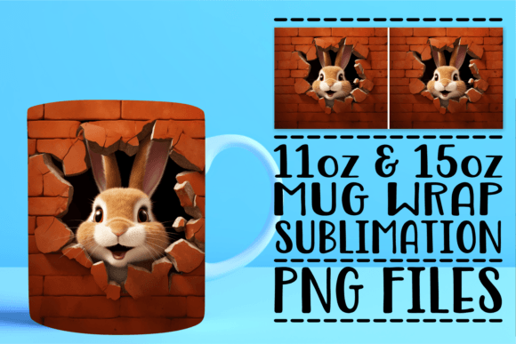 3D Wall Critter Mug Magic: Bringing Dimensional Charm to Sublimation Projects