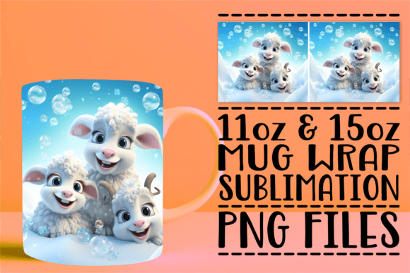 Adorable 3D Pet Wrap: Elevating Custom Drinkware with High-Resolution Sublimation Design