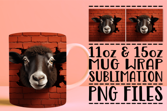 Critter Wall 3D Mug Wrap: Integrating High-Resolution Assets into Sublimation Workflows
