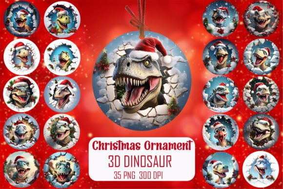 Designing with the 3D Dinosaur Christmas Ornament: A Guide for Creators and Collectors