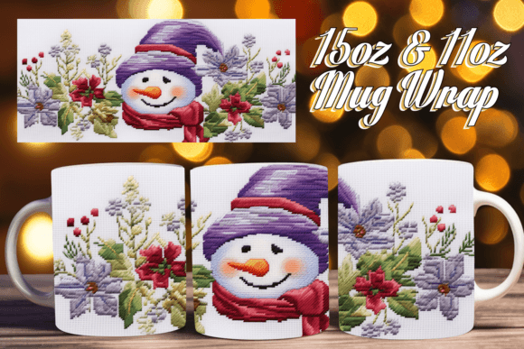 Embroidered 3D 11oz Wrap: Elevating Sublimation Mug Design