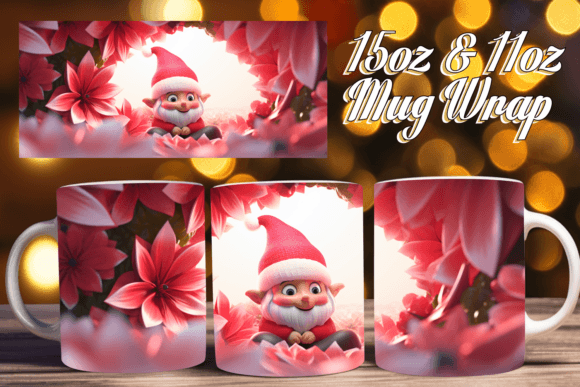 Hole in Wall 3D Mug Wrap 11oz Design Guide