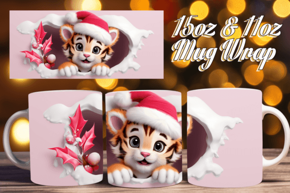 Mastering 3D Christmas Animal Mug Wraps: A Guide to Festive Sublimation Success