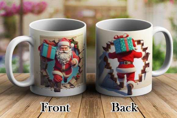 Mastering the Santa Claus Break Through 3D Mug Wrap: A Complete Guide to Festive Sublimation