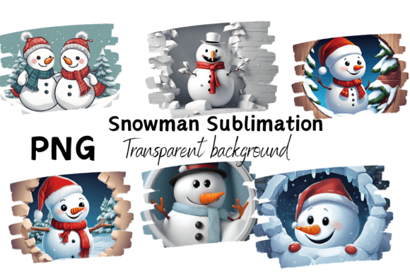 Snowman 3D Sublimation - Winter: Strategic Asset Integration for Seasonal Design